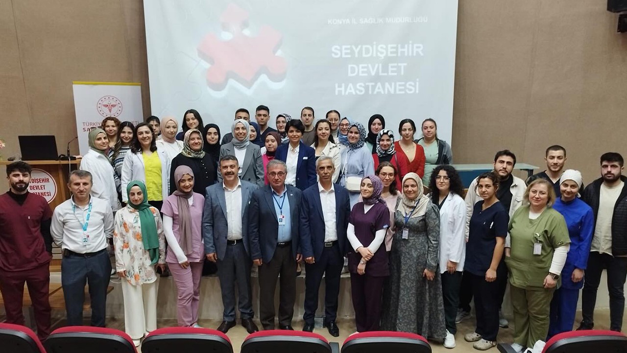 Seydişehir'de sağlık çalışanlarına eğitim verildi