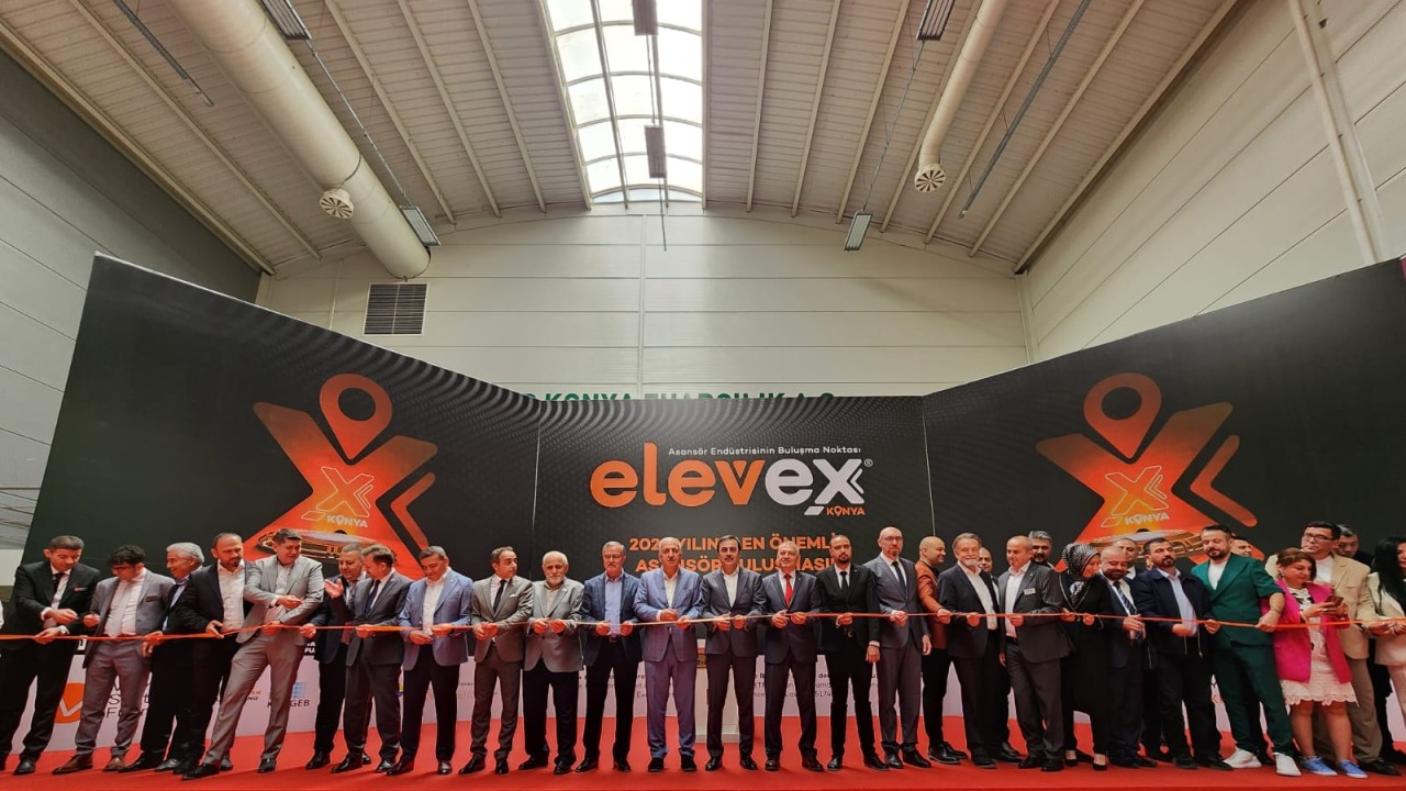 Konya’da ELEVEX 2024 Asansör ve Teknolojileri Fuarı açıldı