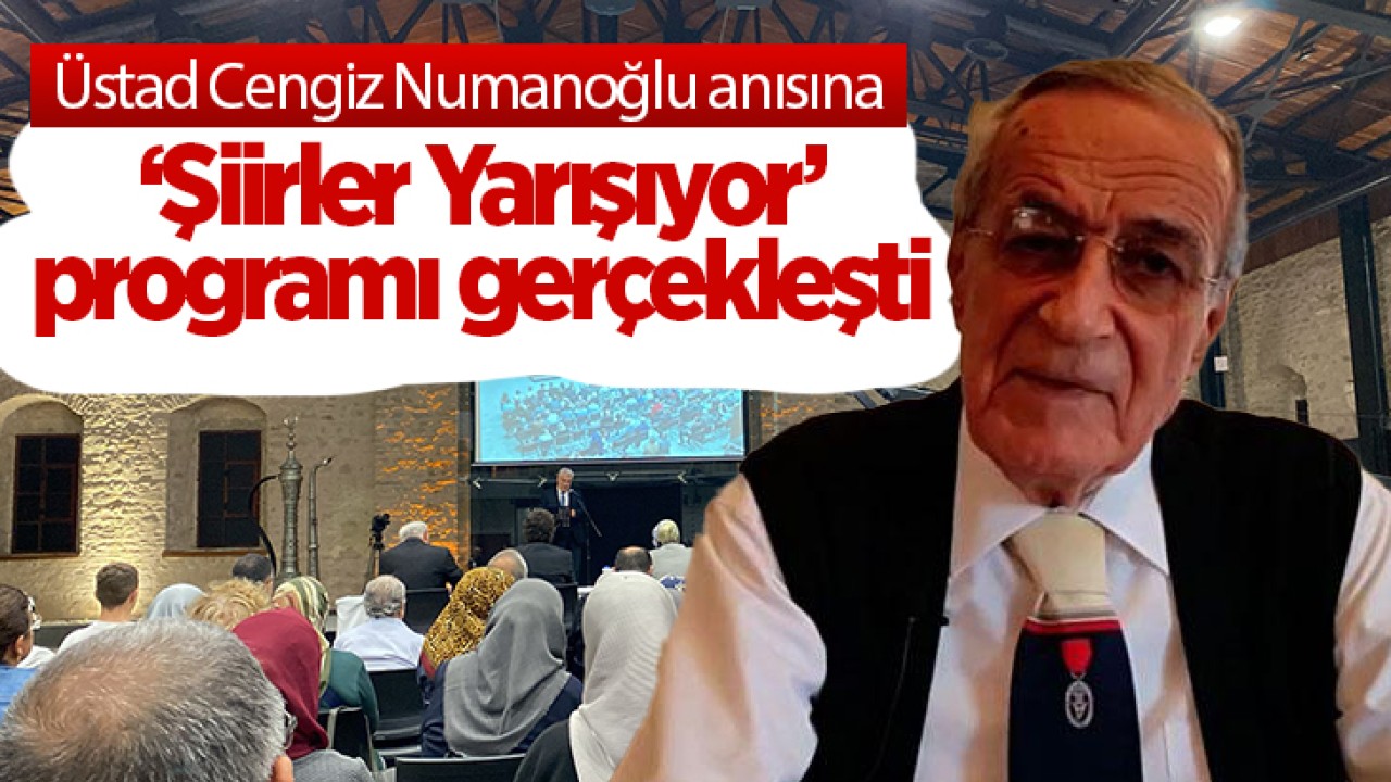 Üstad Cengiz Numanoğlu anısına KONTV'de yayınlanan 