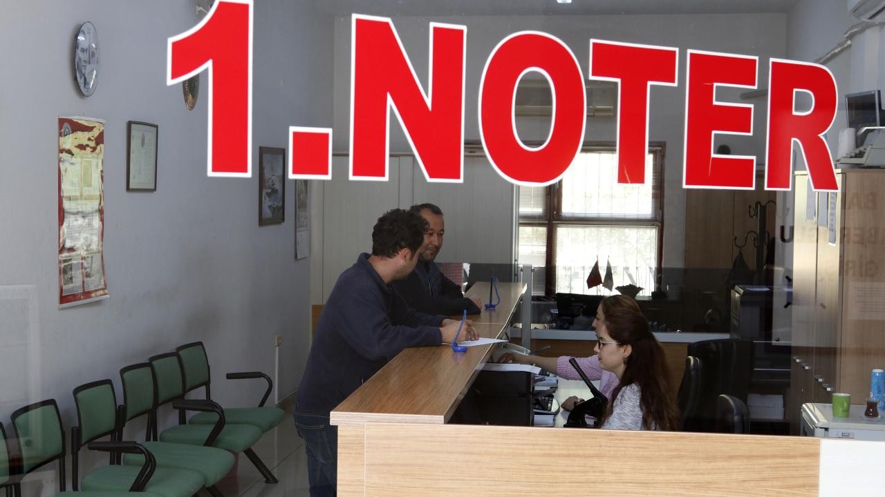 Nöbetçi noterlerde 2,8 milyonu aşkın işlem yapıldı