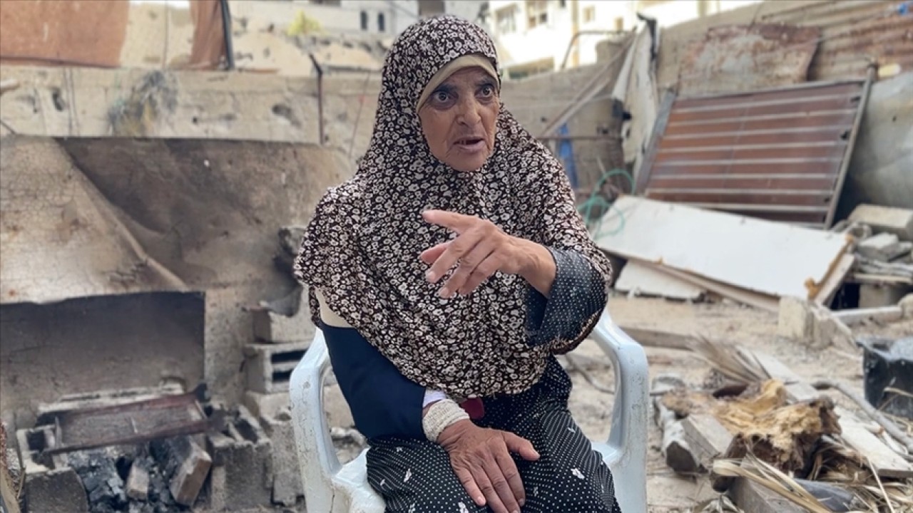 İsrail’in asker köpeği tarafından kolu parçalanan Filistinli yaşlı kadın: Ölümü kendi gözlerimle gördüm