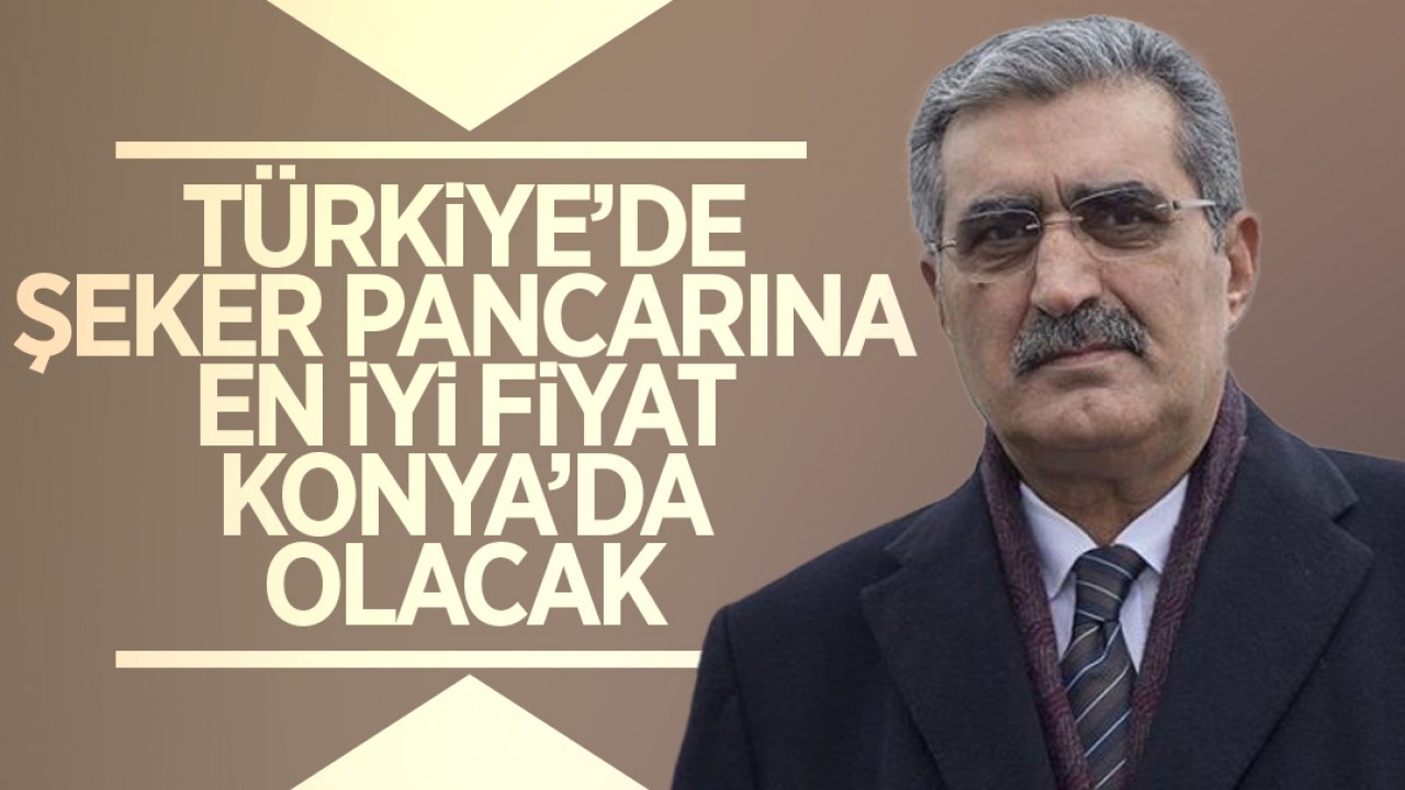 PANKOBİRLİK Başkan adayı Recep Konuk: Türkiye'de şeker pancarına en iyi fiyat Konya'da olacak