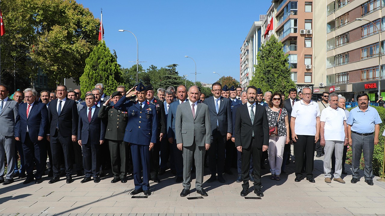 Atatürk'ün Konya'ya gelişinin 104. yıldönümünü kutlandı