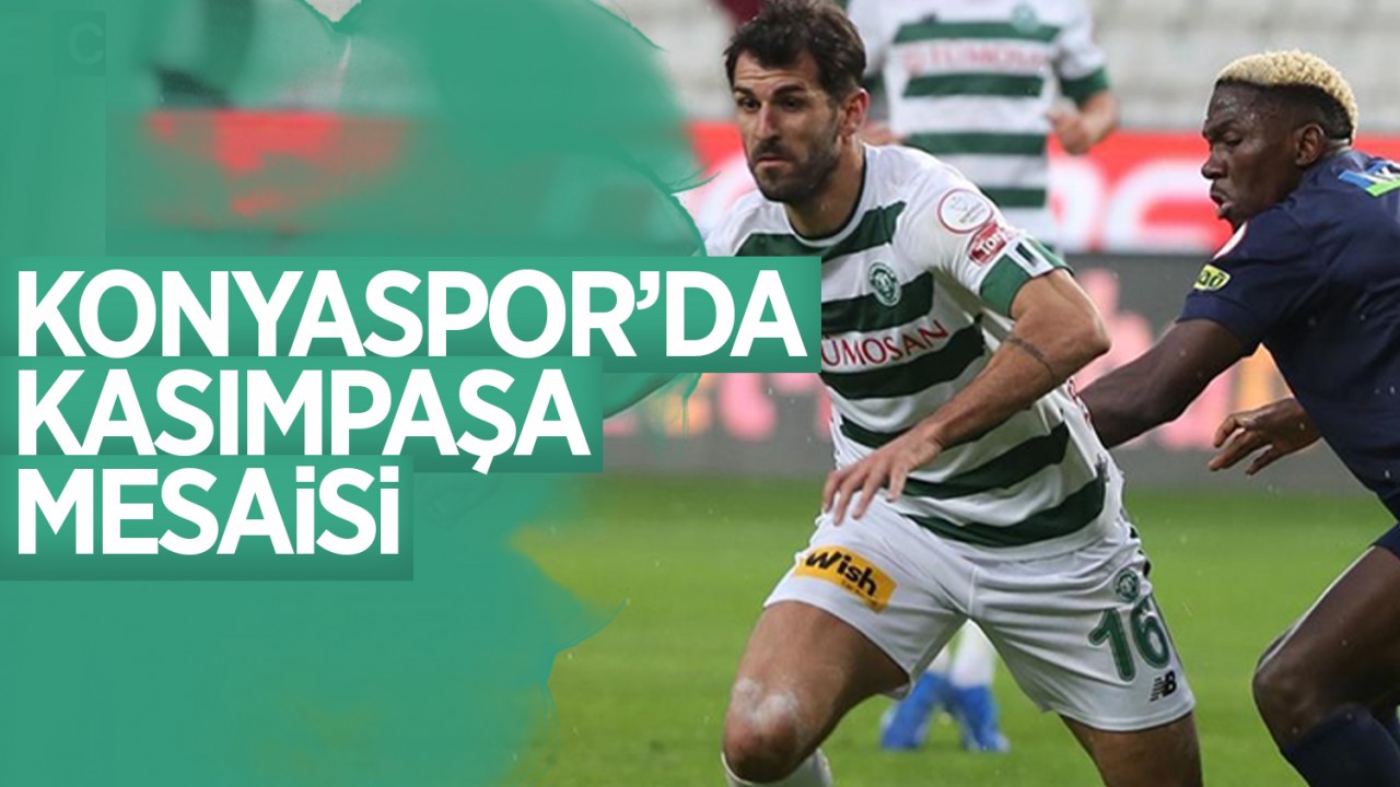 Konyaspor’da Kasımpaşa mesaisi