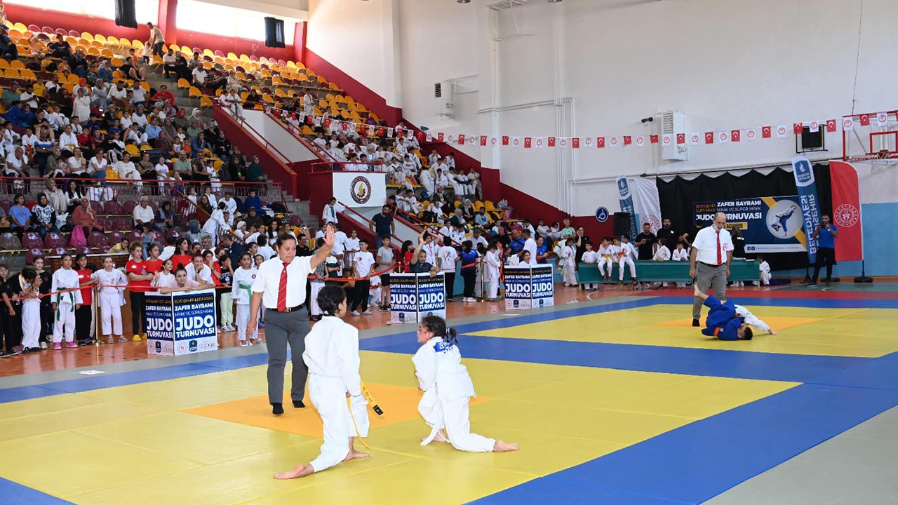 Seydişehir'de Zafer Bayramı Judo Turnuvası yapıldı 