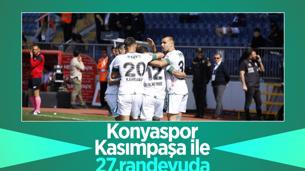 Konyaspor ile Kasımpaşa 27. randevuda