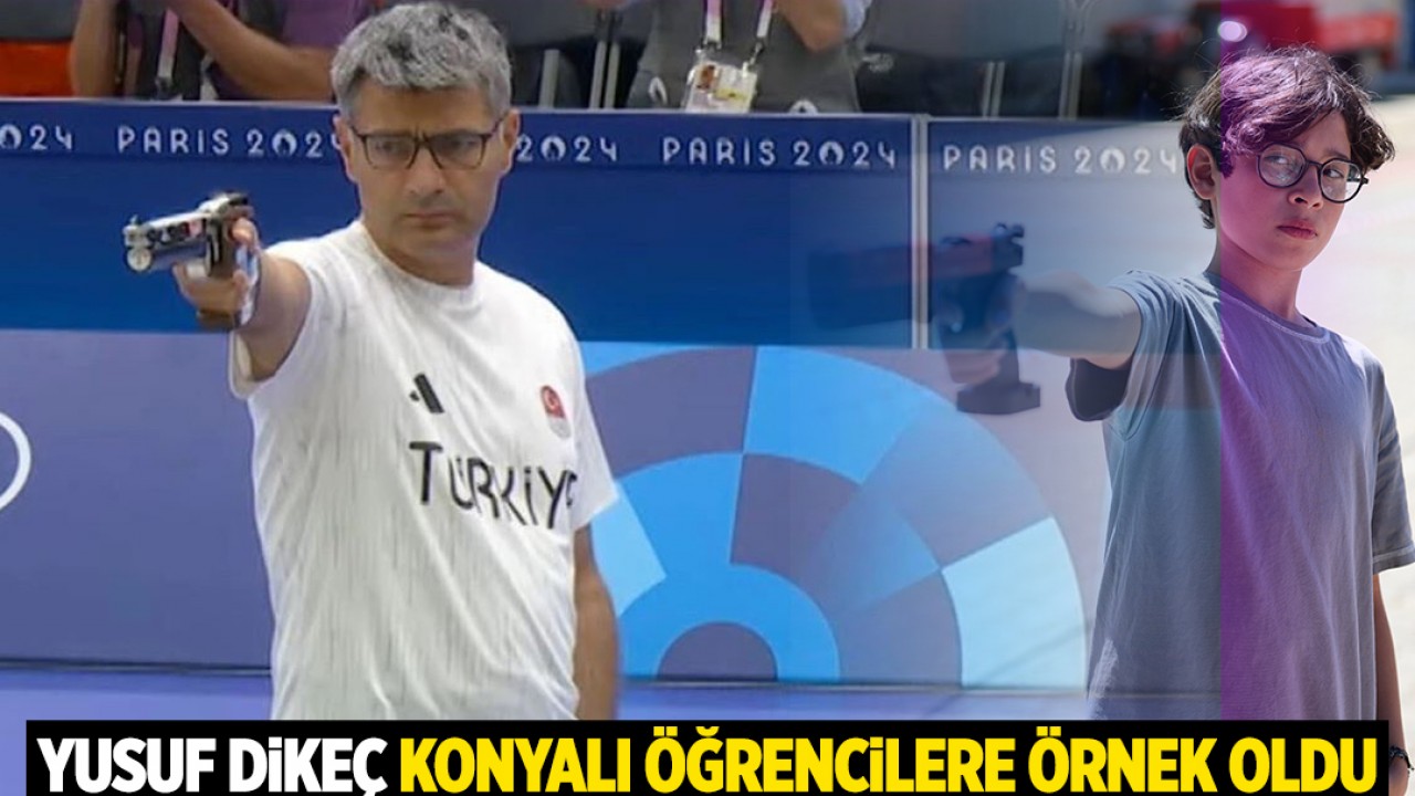 Yusuf Dikeç, Konyalı öğrencilere örnek oldu