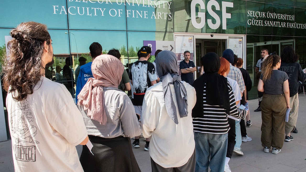 Selçuk Üniversitesi GSF’de Özel Yetenek Sınavları yapıldı