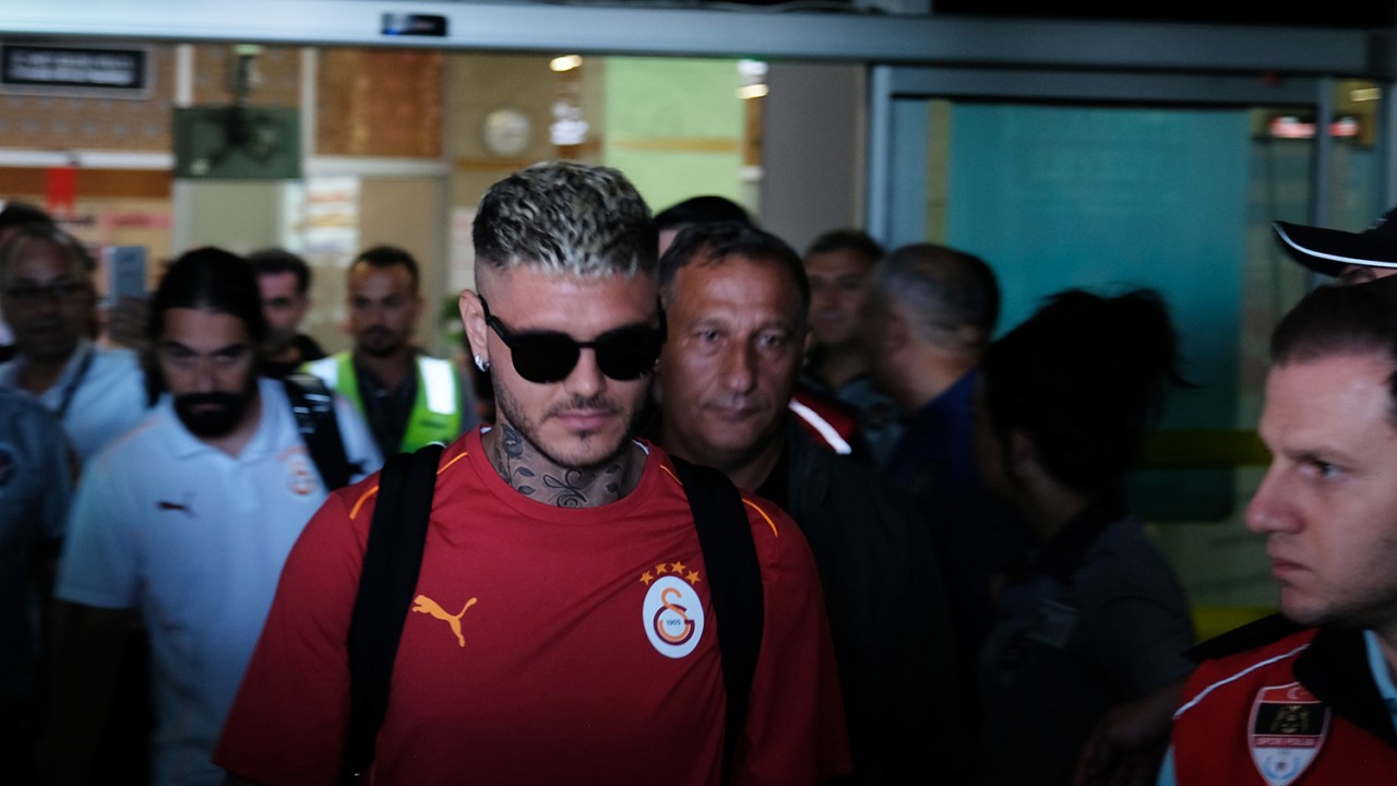 Galatasaray kafilesi Konya’ya geldi