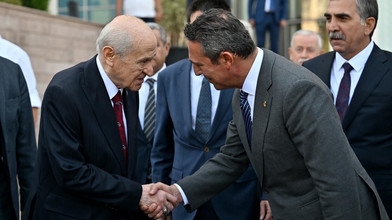 MHP Genel Başkanı Bahçeli, Ali Koç ile görüştü