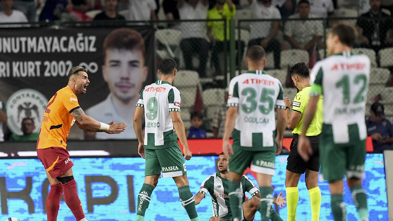 Konyaspor ve Galatasaray PFDK’ya sevk edildi