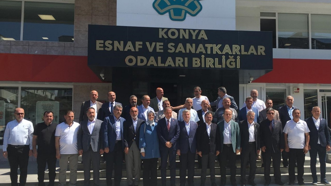 AK Parti Konya Milletvekili Ziya Altunyaldız Konya'da ziyaretlerde bulundu