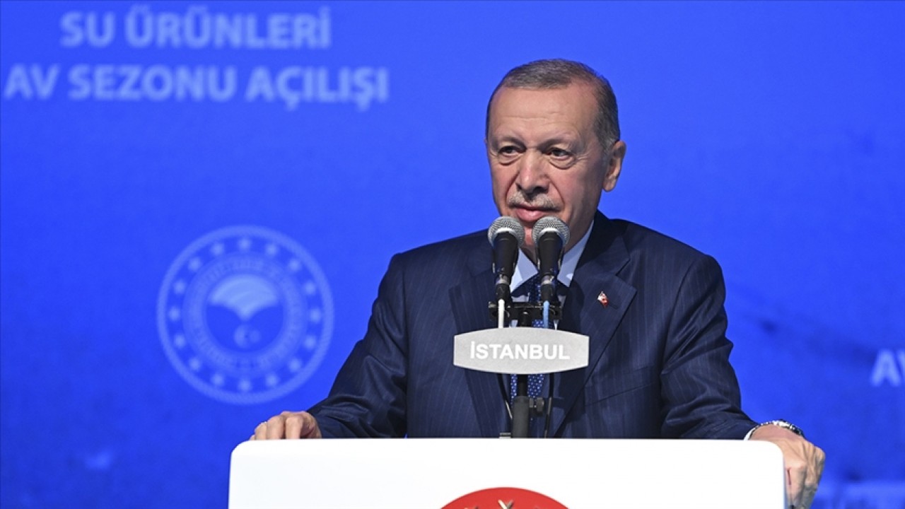 Cumhurbaşkanı Erdoğan: Sürdürülebilir balıkçılık için denizlerimizi korumamız gerekiyor