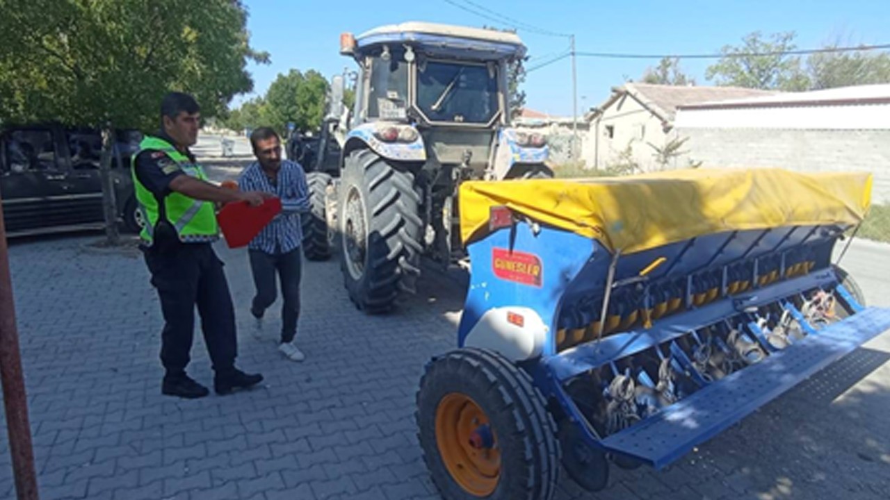 Konya'da jandarma ekiplerinden trafik eğitimi