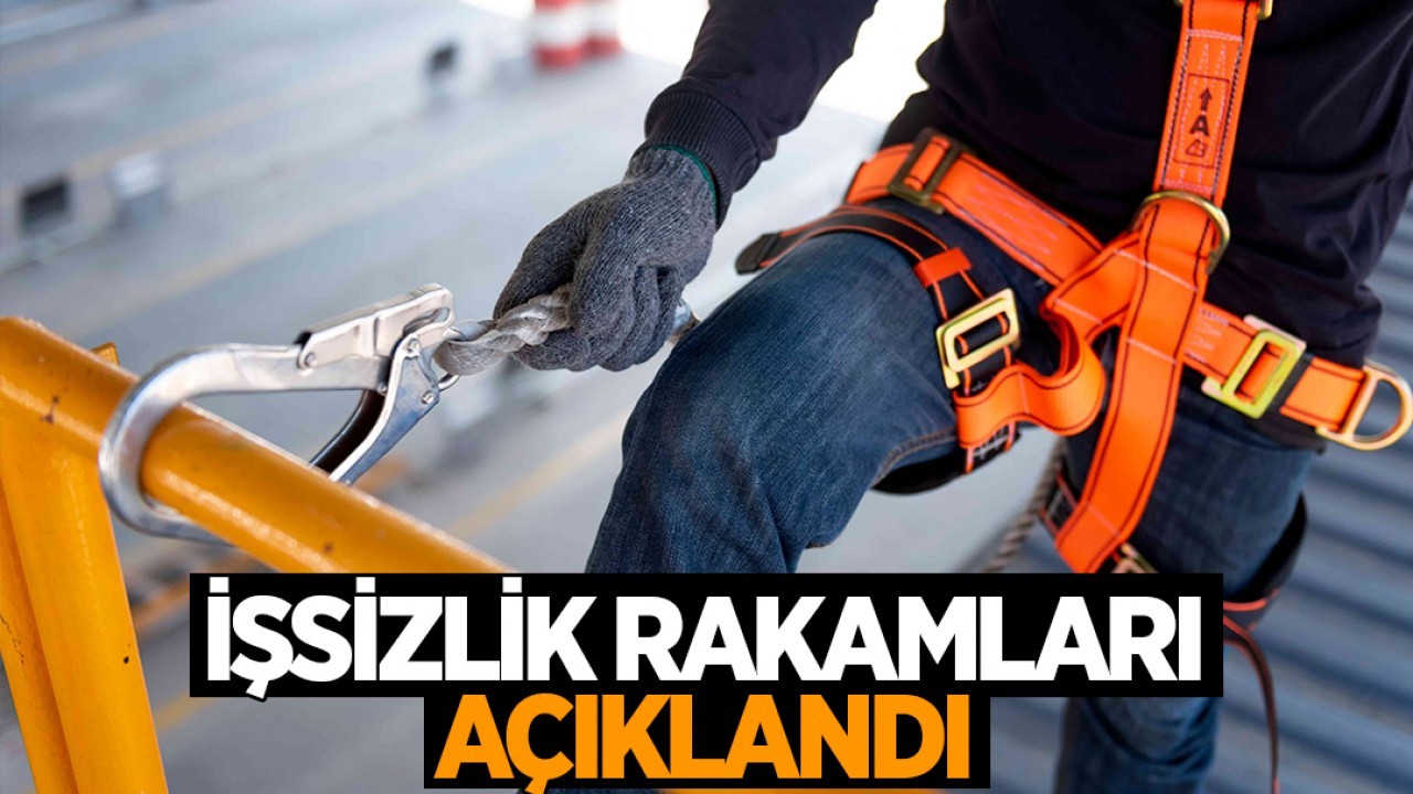 İşsizlik rakamları açıklandı