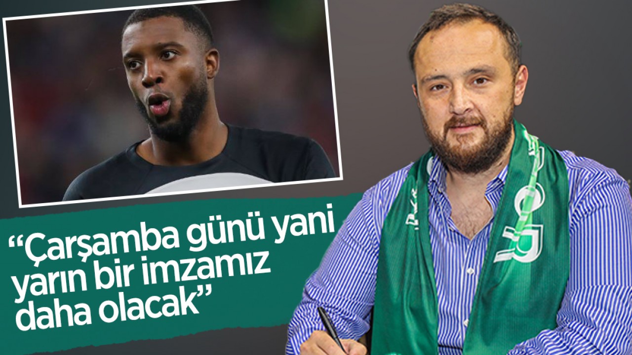 Konyaspor Futbol Şube Sorumlusu Yusuf Küçükbakırcı: Çarşamba günü yani yarın bir imzamız daha olacak