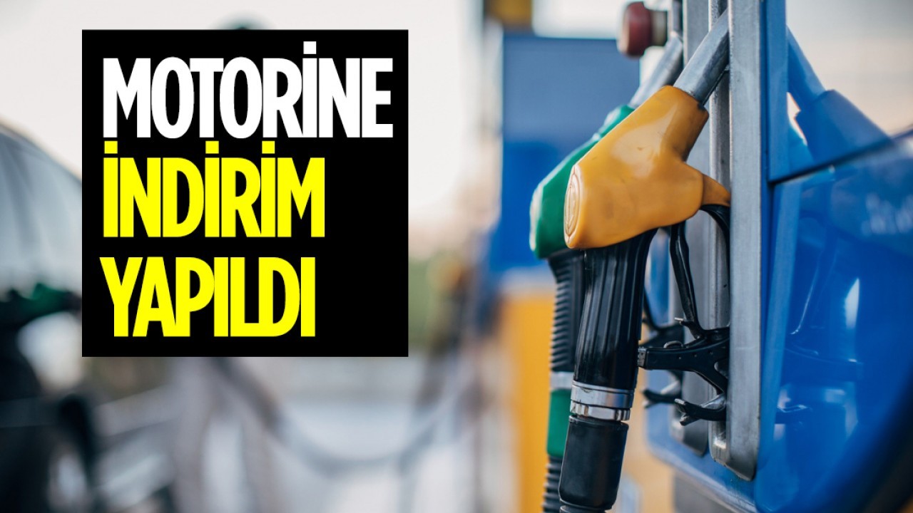 Motorine indirim yapıldı