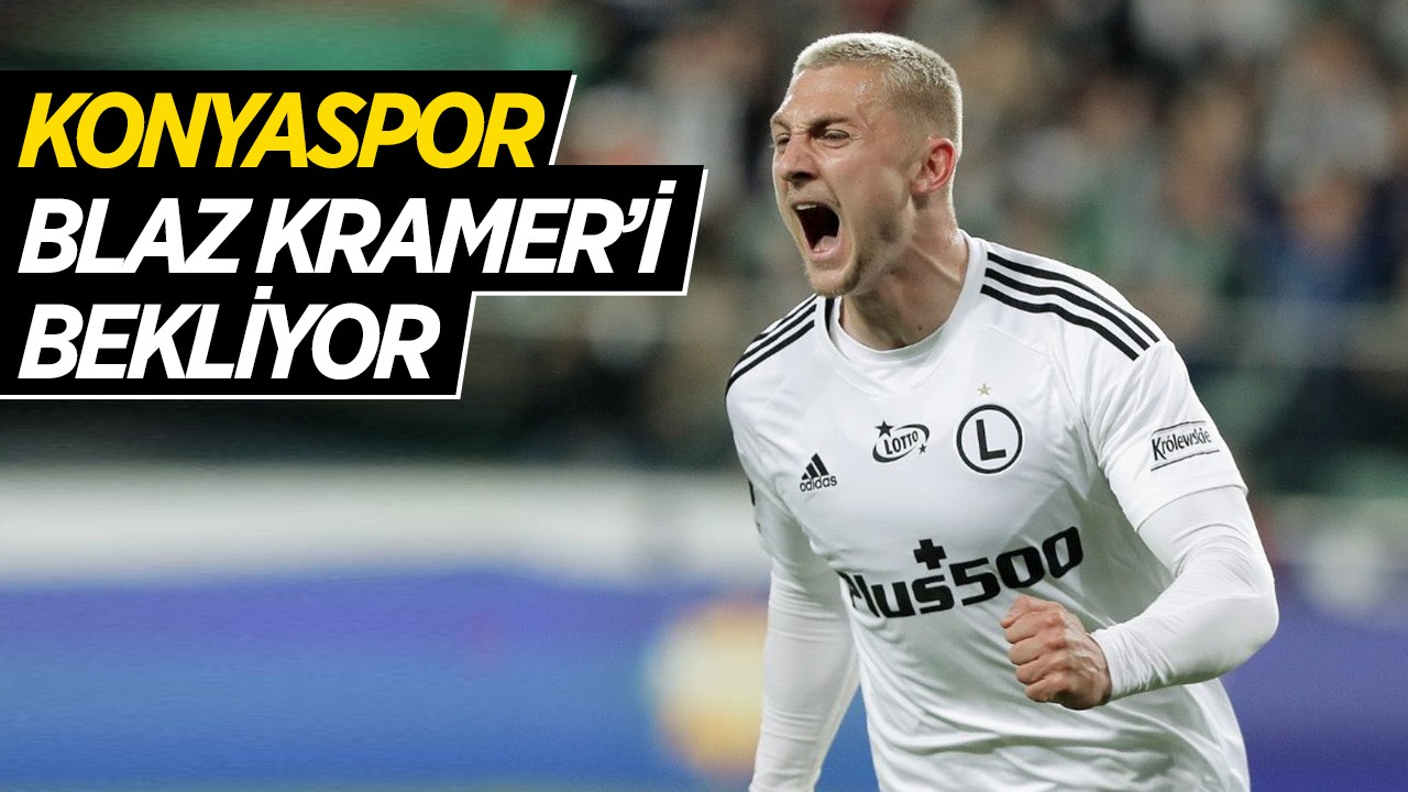 Konyaspor camiası Blaz Kramer’i bekliyor