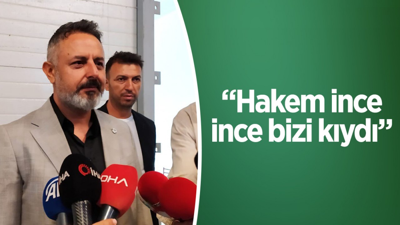 Konyaspor Başkanı Ömer Korkmaz: Hakem ince ince bizi kıydı