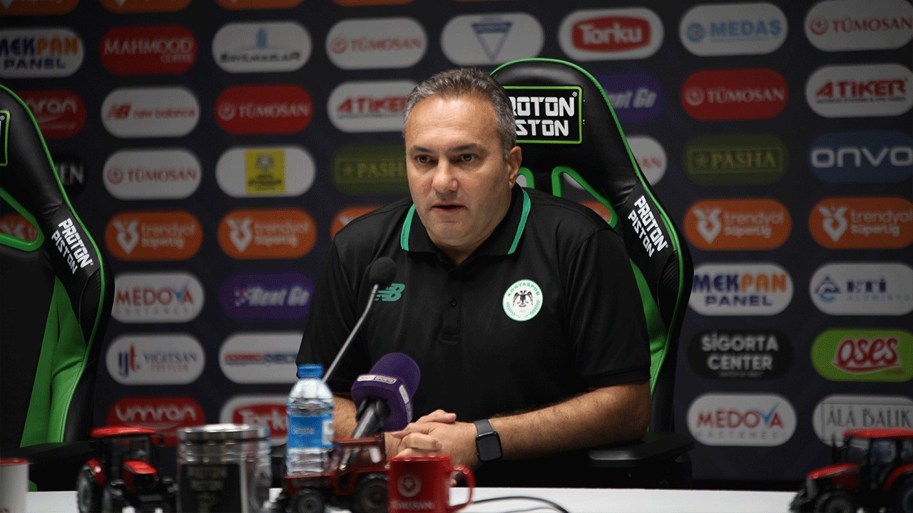 Konyaspor Teknik Sorumlusu Fatih Serkan Albayrak:1 puan bizi mutlu etmedi