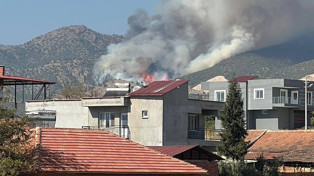 Manisa’daki orman yangını 2’nci gününde