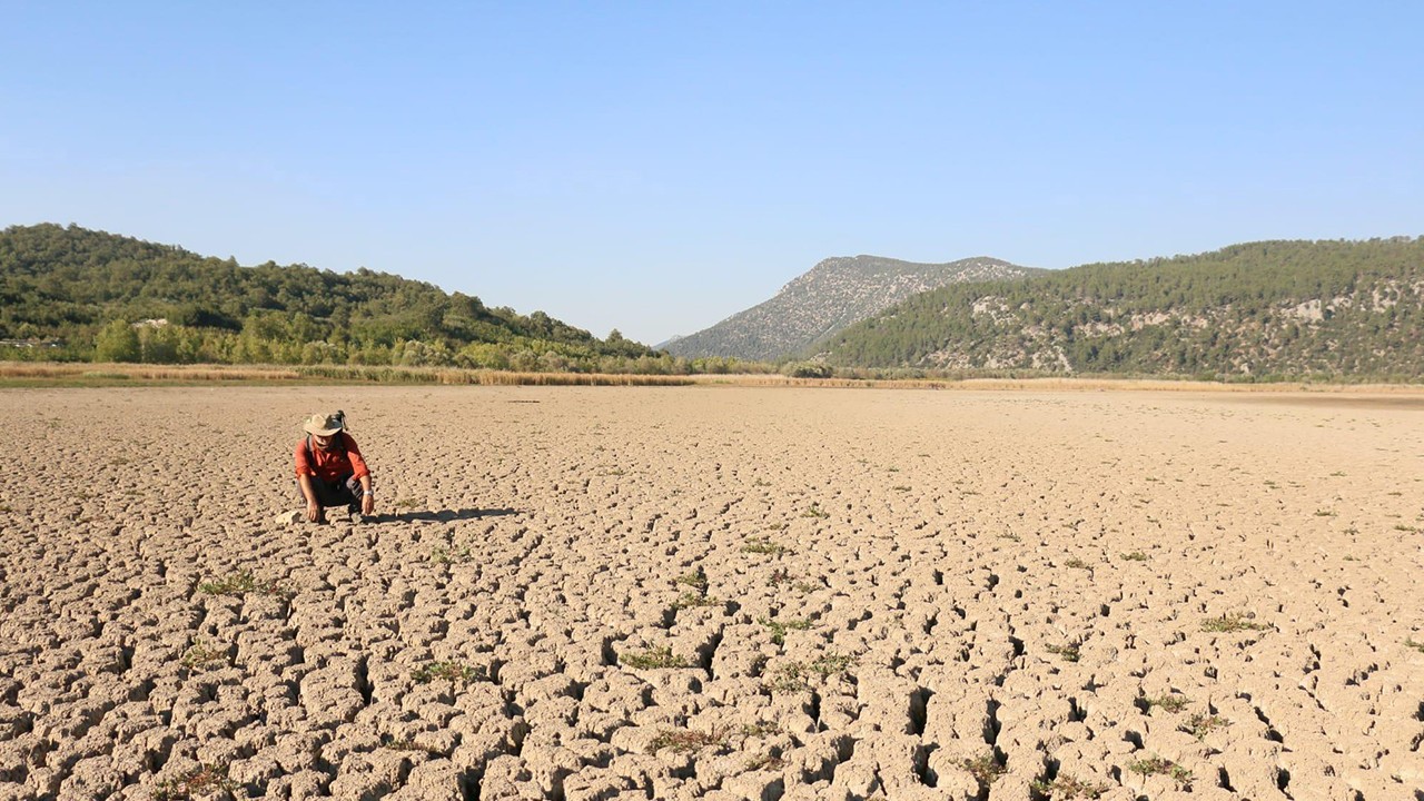 Isparta Eğirdir’in beslediği Kovada Gölü de kuruyor