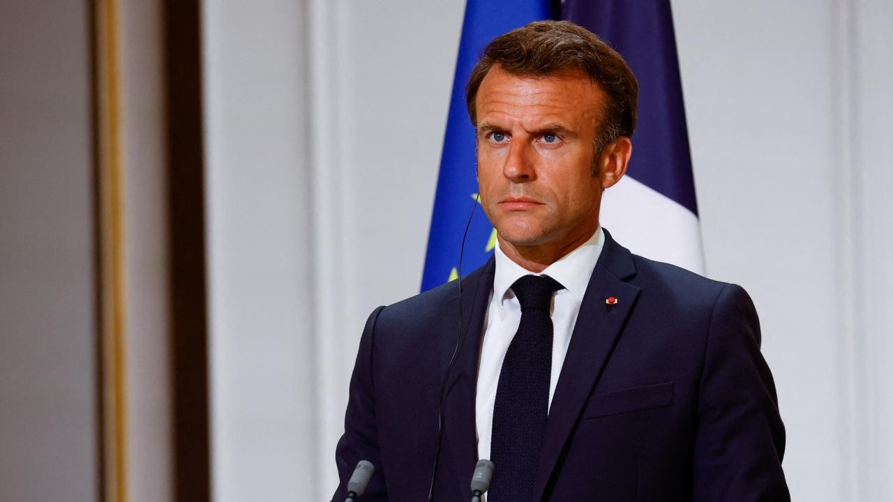 Macron’dan “İsrail’e silah sevkiyatı durdurulsun“ çağrısı