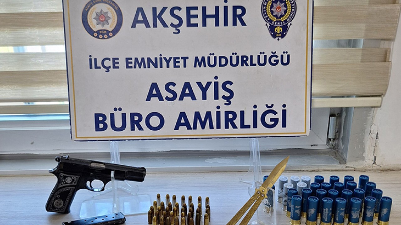 Akşehir’de huzur ve asayiş uygulamaları