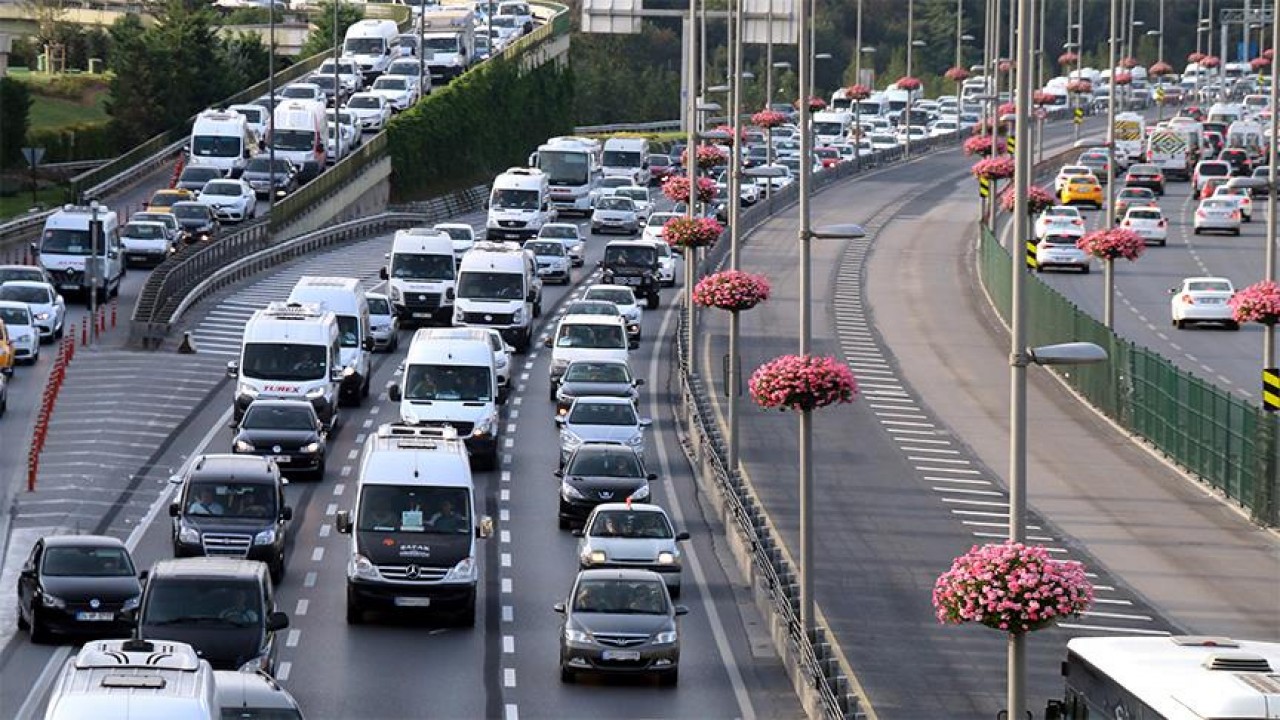 Trafiğe kayıtlı taşıt sayısı yüzde 8,85 arttı