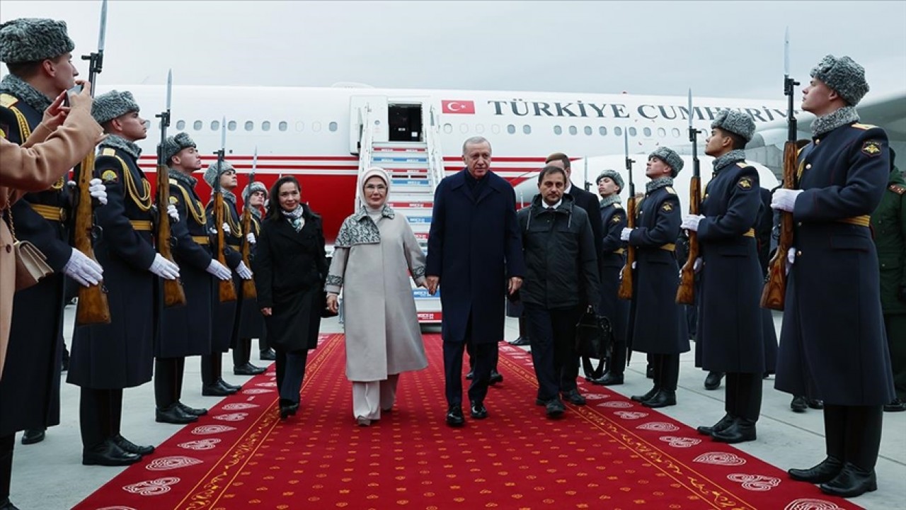 Cumhurbaşkanı Erdoğan Tataristan’da