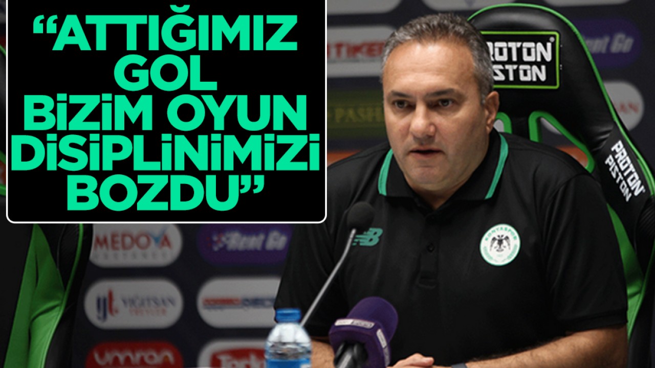 TÜMOSAN Konyaspor Teknik Sorumlusu Fatih Serkan Albayrak: 