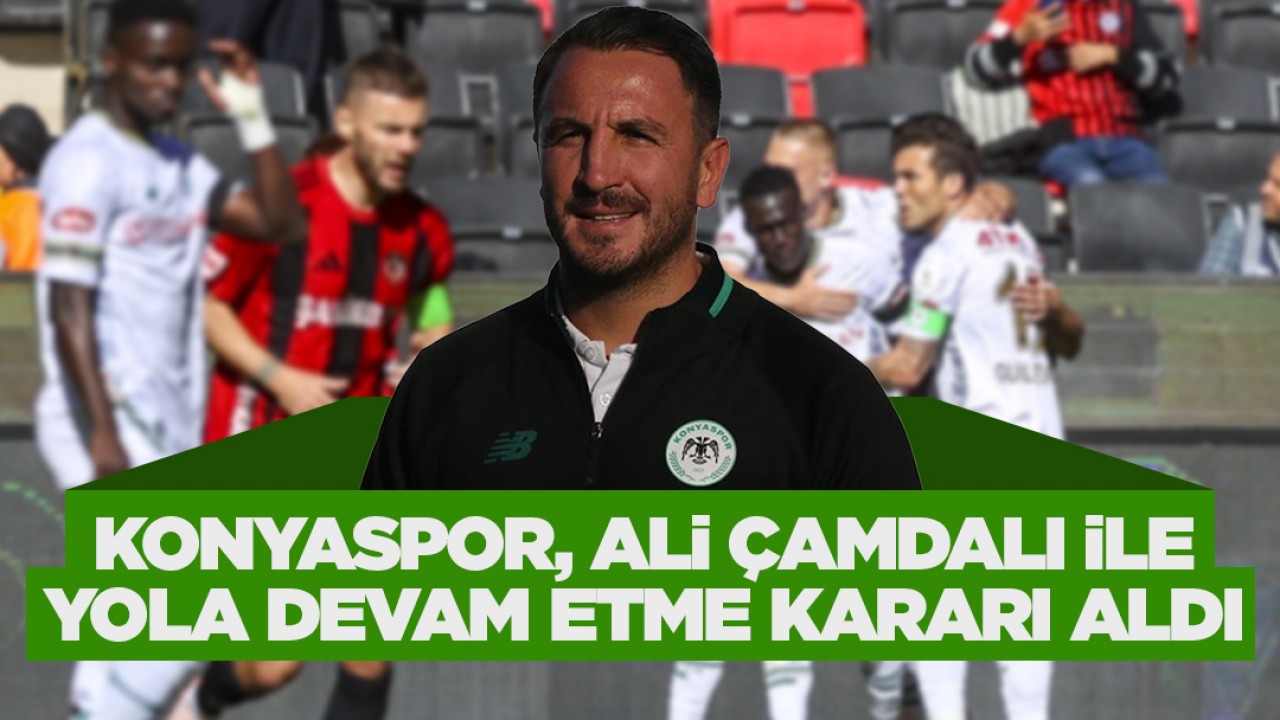 TÜMOSAN Konyaspor, Ali Çamdalı ile yollarını ayırdı