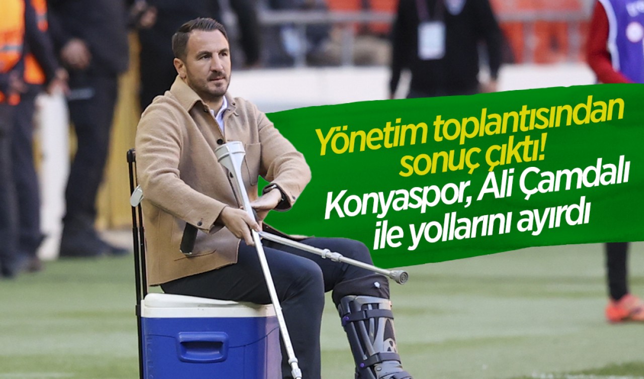 TÜMOSAN Konyaspor, Ali Çamdalı ile yollarını ayırdı