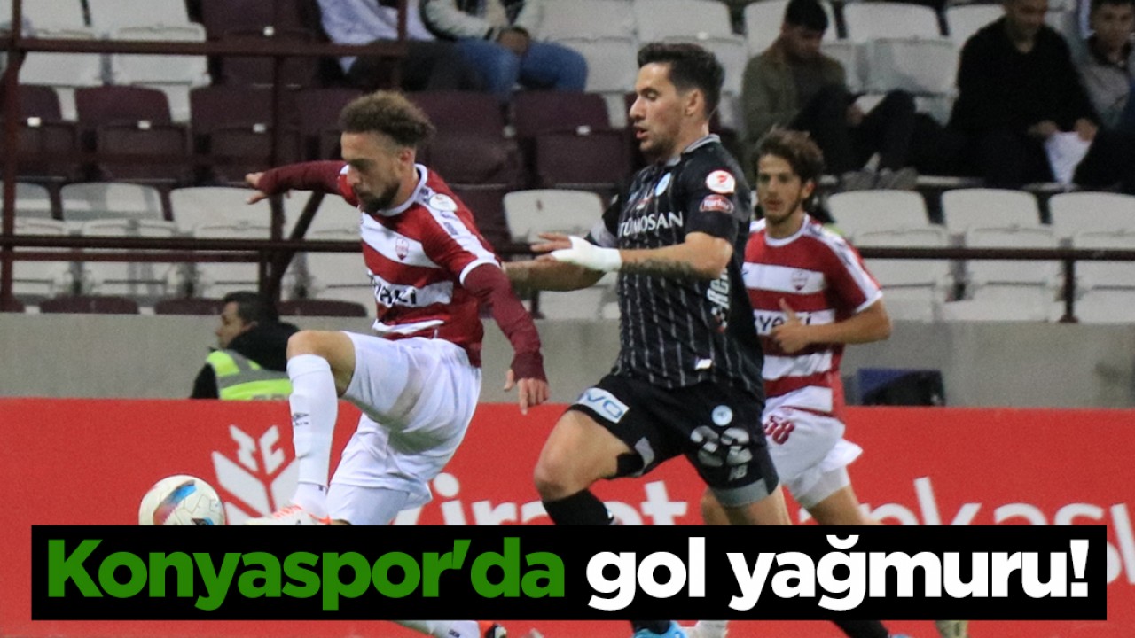 Konyaspor’da gol yağmuru!