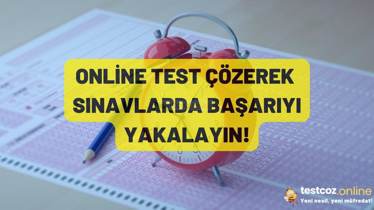 Test Çöz Başarıyı Yakala - Testcoz.Online Tüm Sınıflar Burada!