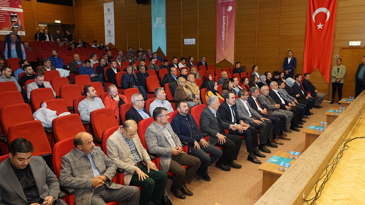 Türk Anadolu Vakfı Başkanı Erol Küçükbakırcı, KTO Meclisi’ne konuk oldu