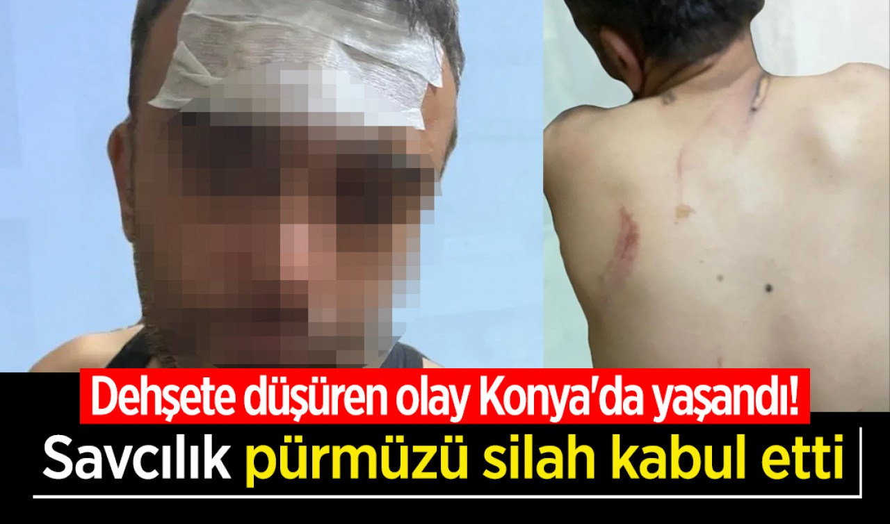 Dehşete düşüren olay Konya'da yaşandı! Savcılık pürmüzü silah kabul etti