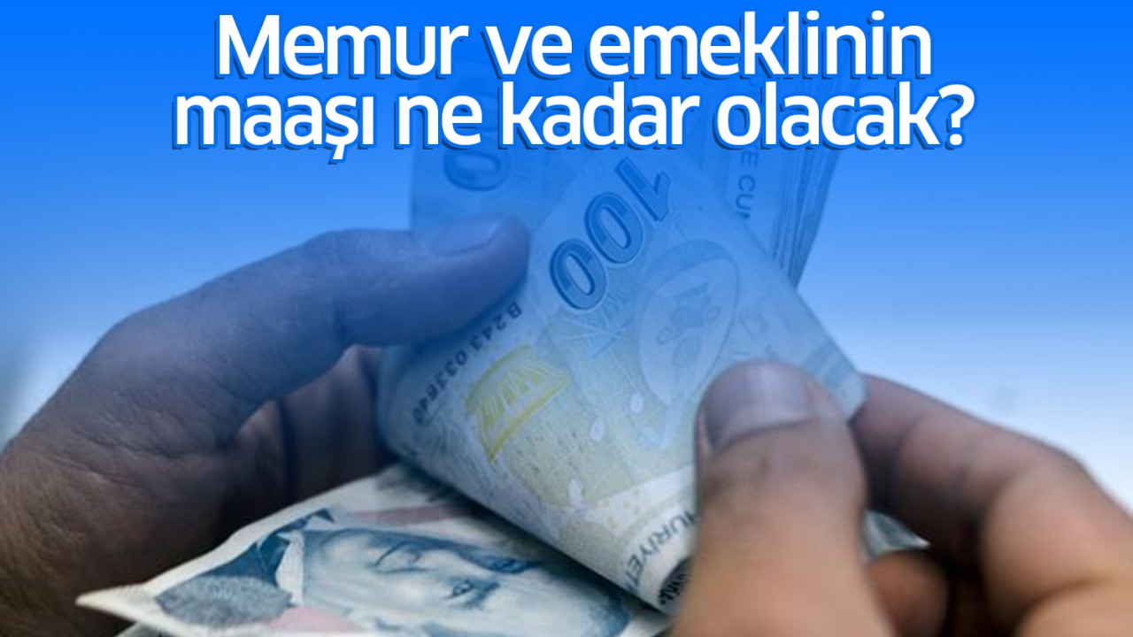 Memur ve emeklinin maaşı ne kadar olacak?