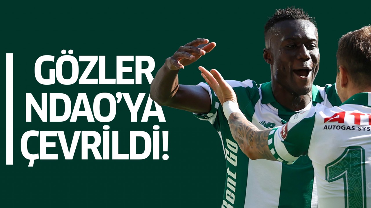 Konyaspor maçında gözler Ndao’da