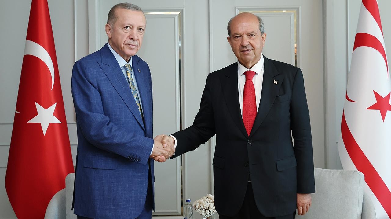 Cumhurbaşkanı Erdoğan’dan, KKTC Cumhurbaşkanı Tatar’a tebrik mektubu