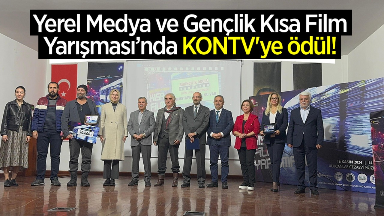 Yerel Medya ve Gençlik Kısa Film Yarışması’nda KONTV’ye ödül!