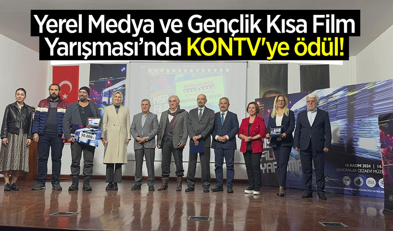 Yerel Medya ve Gençlik Kısa Film Yarışması’nda KONTV'ye ödül! 