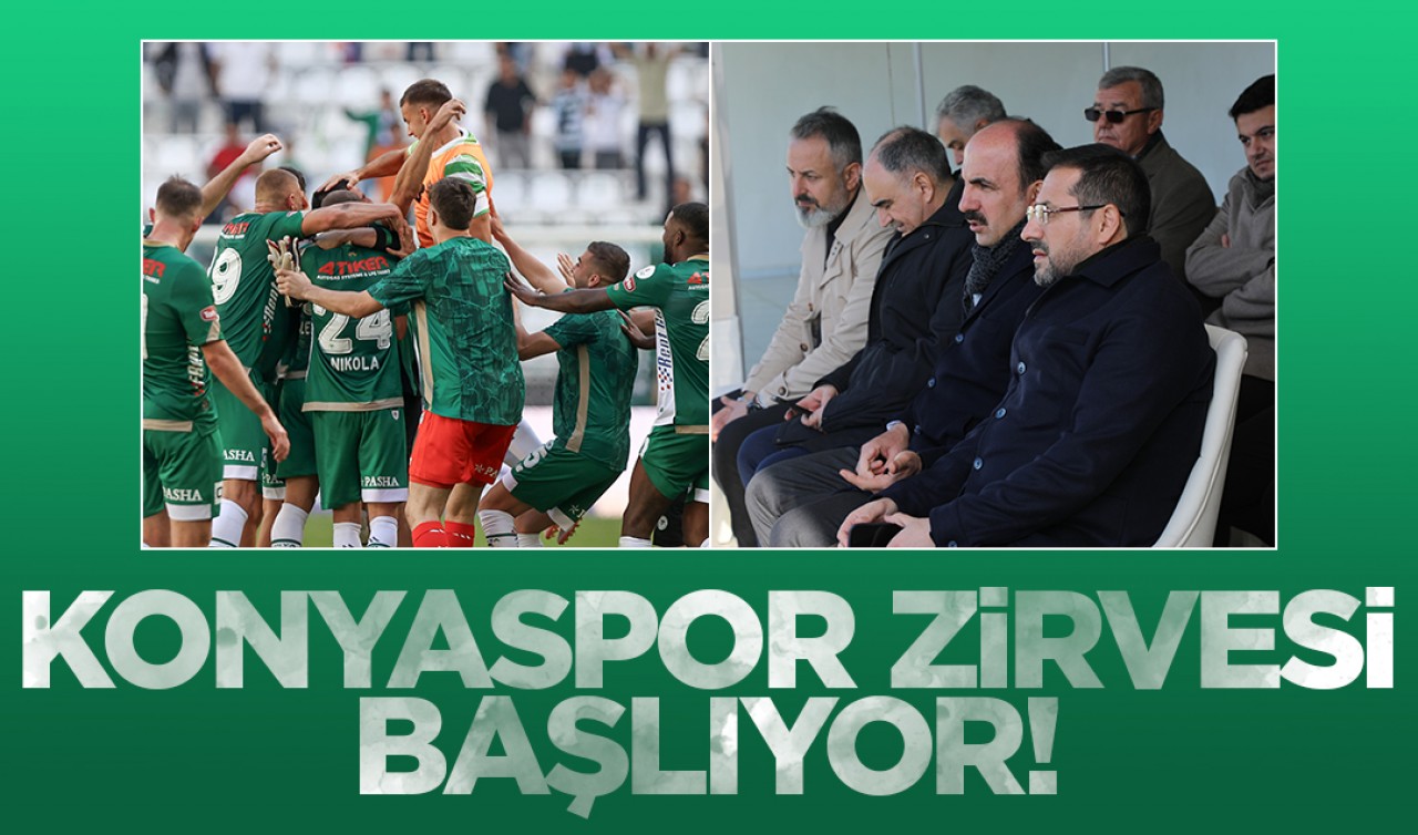 Konyaspor Zirvesi başlıyor!