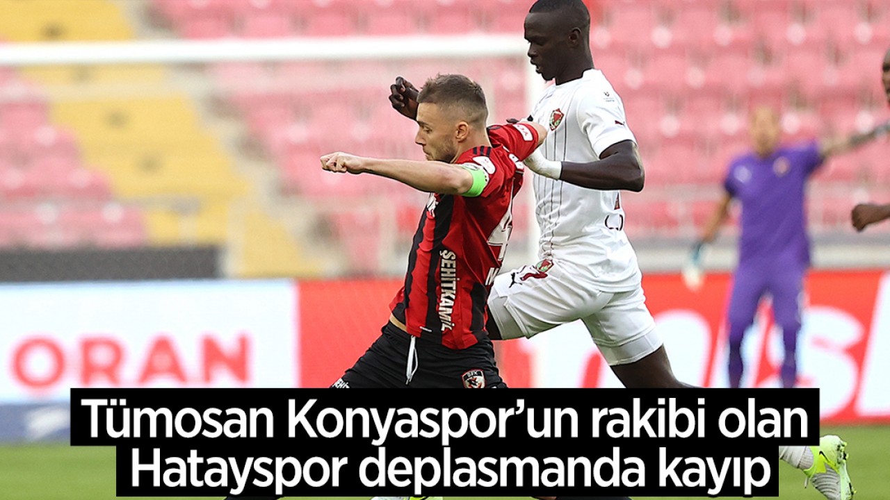 Tümosan Konyaspor’un rakibi olan Hatayspor deplasmanda kayıp