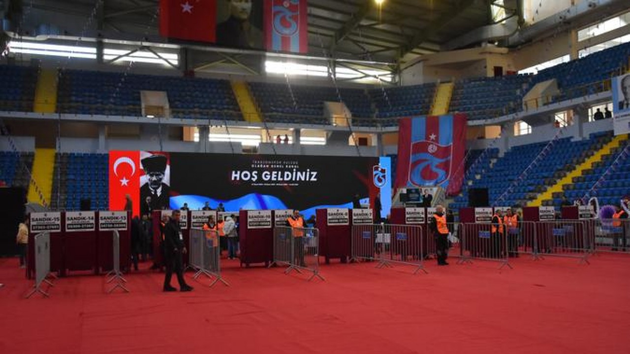 Trabzonspor’da oy verme işlemi başladı