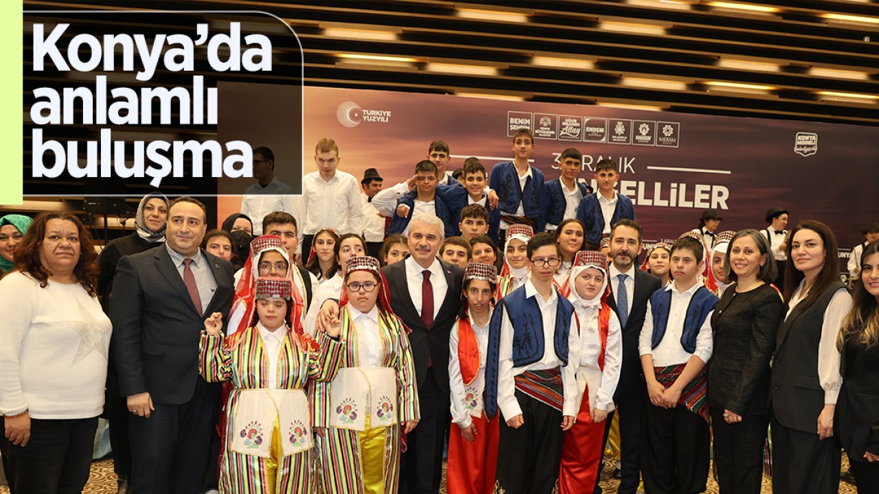 Konya’da anlamlı buluşma