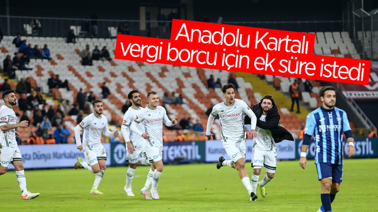 Anadolu Kartalı vergi borcu için ek süre istedi