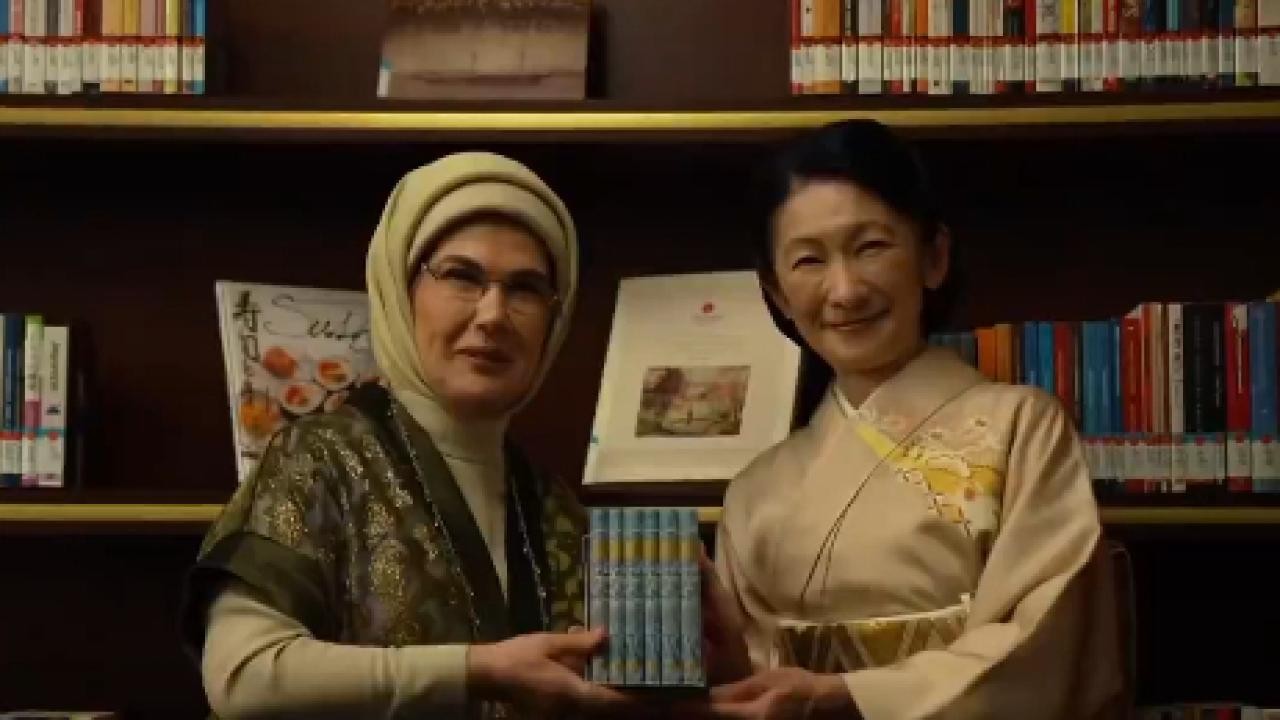 Emine Erdoğan, Japonya Veliaht Prensesi ile görüştü