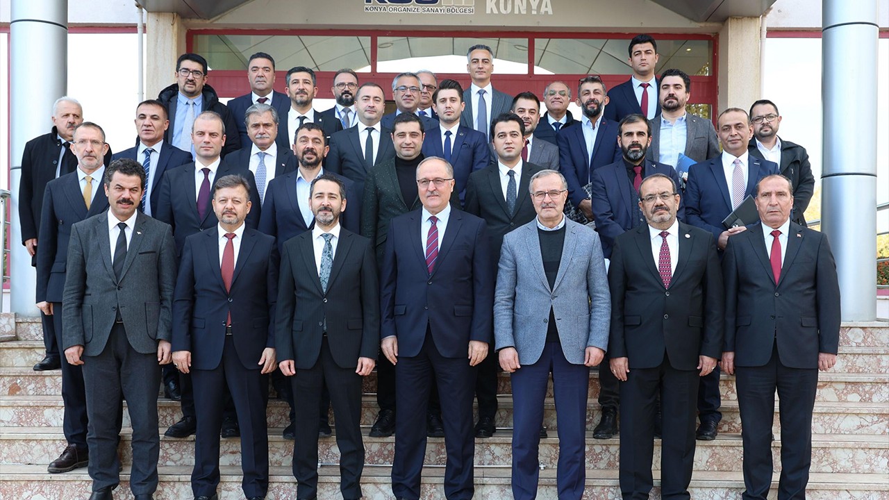 Konya'da  Sanayi ve Teknoloji İş Birliği Kurulu toplantısı düzenlendi