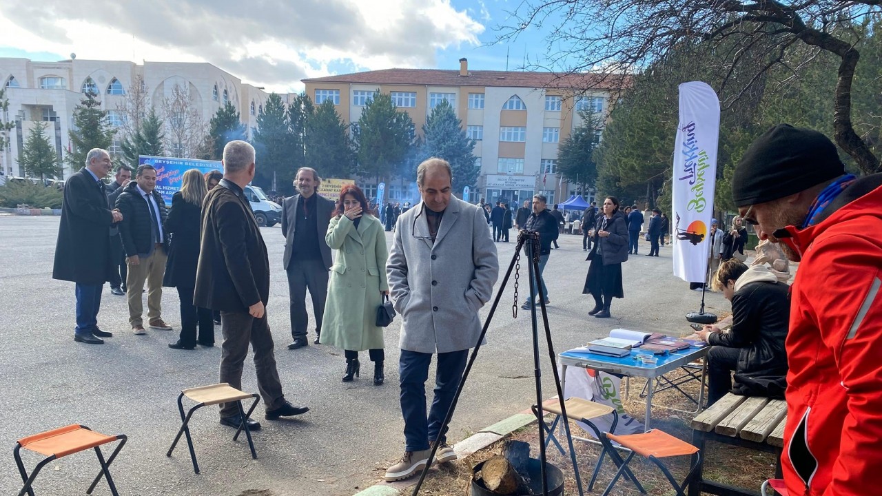 Beyşehir Ali Akkanat Kampüsü'nde kış festivali düzenlendi